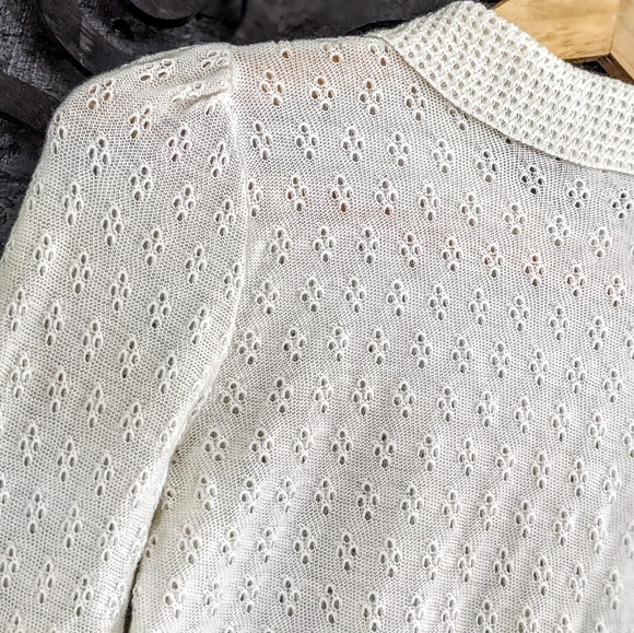 ♻️ SOLD Romantic Dainty Farmhouse Cottagecore Top - Picture 13 of 16